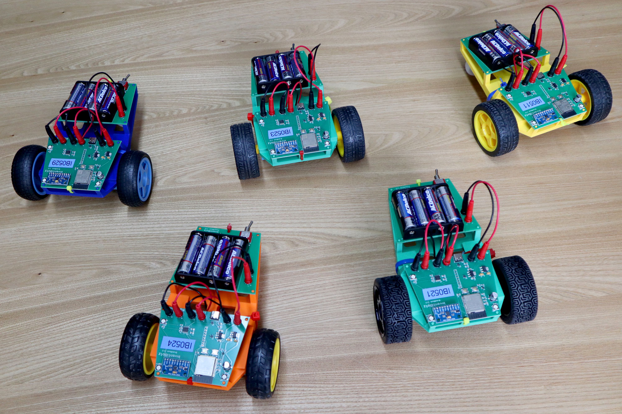 Education Pack - 5 Robots